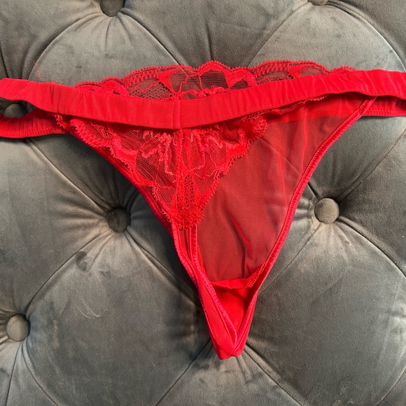 Luxury red lingerie set La Perla - Picture 5 of 16
